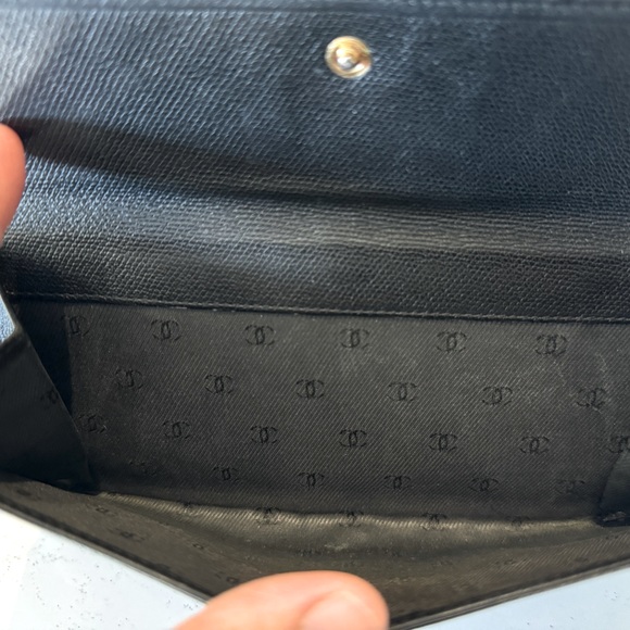Chanel Interlocking CC Flap Logo Bifold Long Wallet - Picture 10 of 10